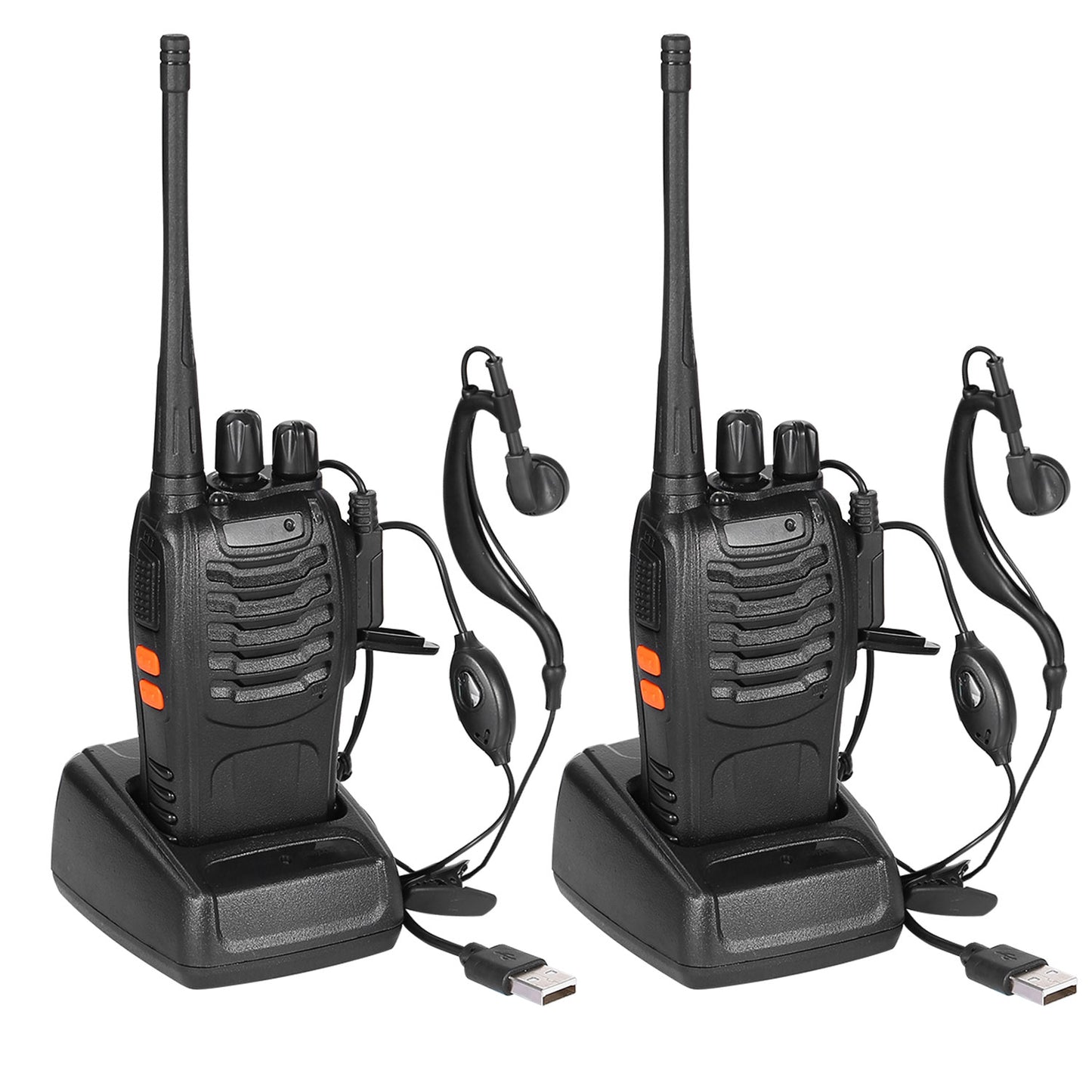 Walkie Talkies Two Way Radio UHF 16CH 400-470MHZ Long Range