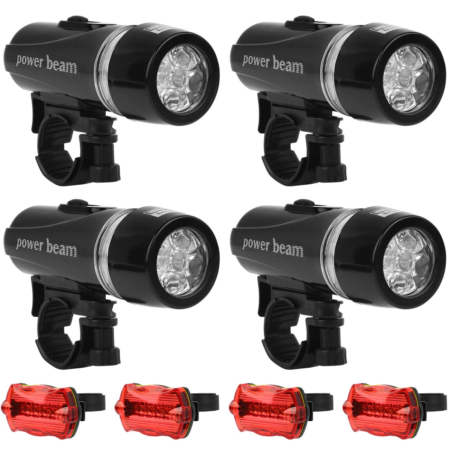 Universal Front Rear Bike Light Set IPX5 Water-Resistant Bike Headlight
