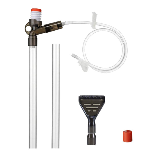 Fish Tank Gravel Cleaner Kit Aquarium Long Nozzle Water Changer Sand Filter