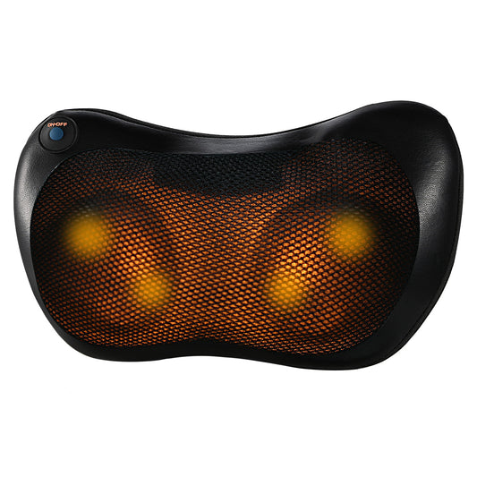 Back Neck Massage Pillow Kneading Massager In-Car Thermotherapy Massage Pillow