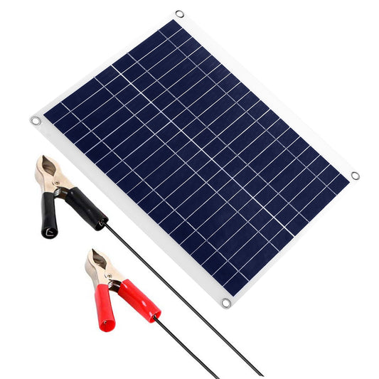 Outdoor Solar Panel 12V 25W Car Battery Charger IP68 Waterproof