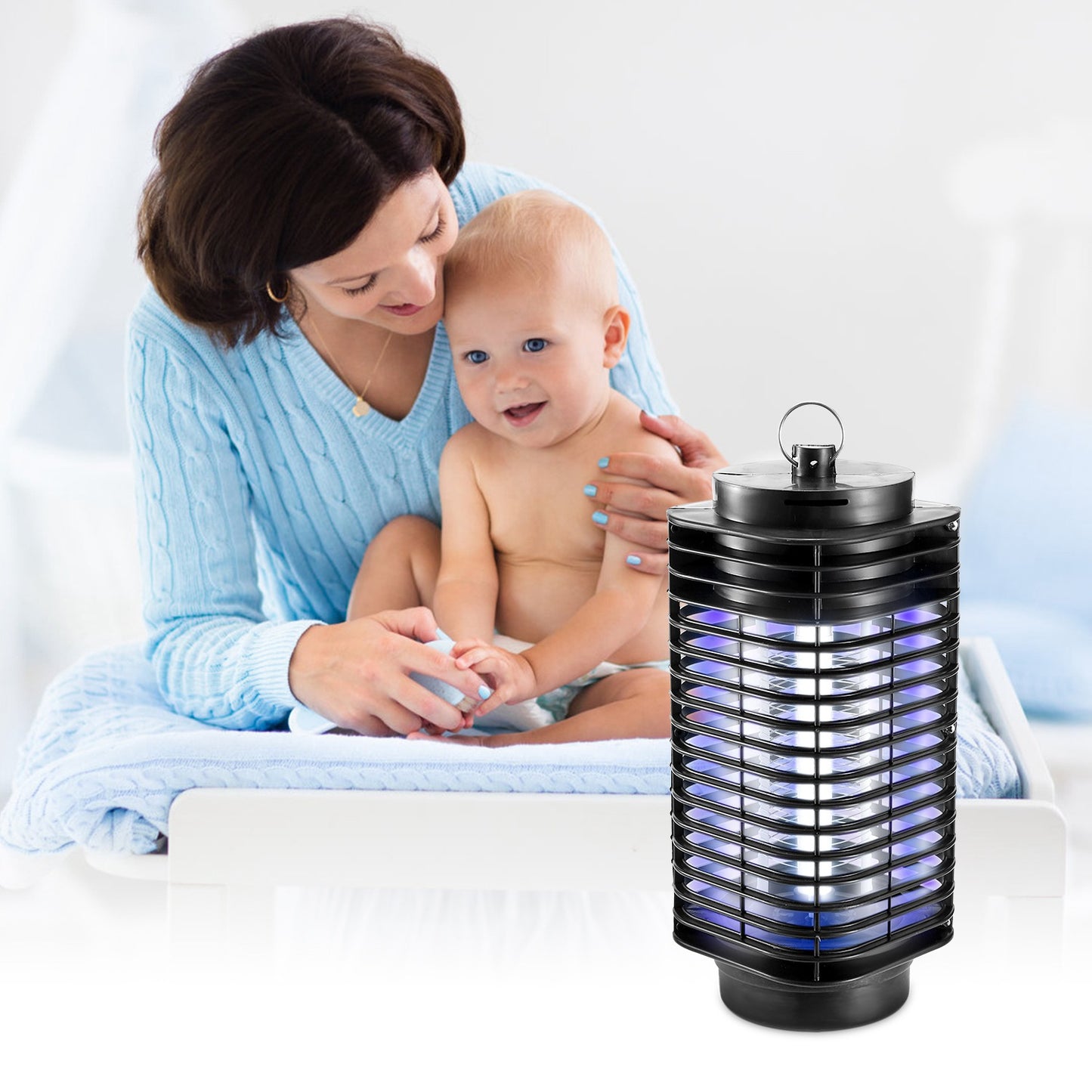 Electric Bug Zapper UV Light Flying Zapper Insect Killer Lamps Pest Mosquito Fly Trap