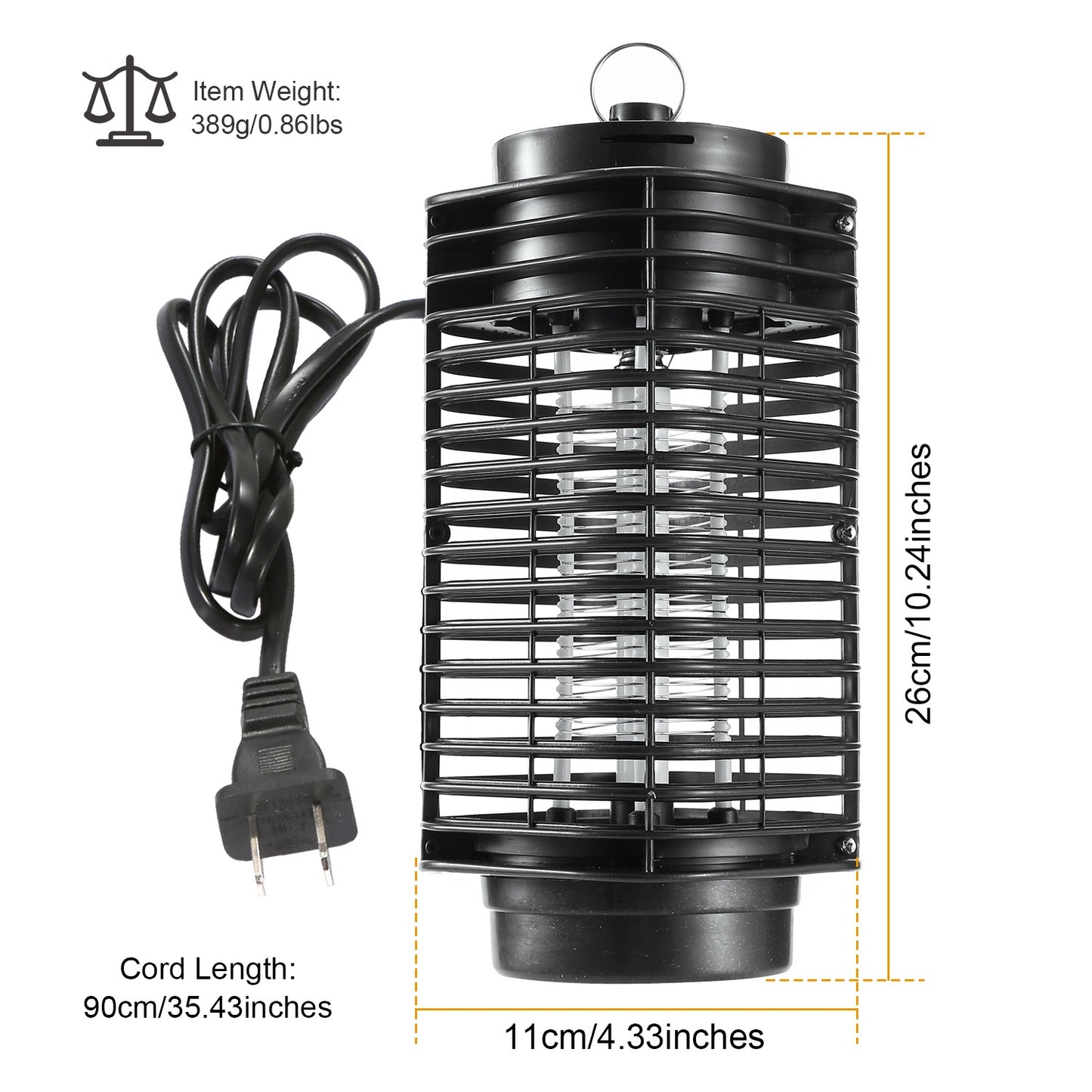 Electric Bug Zapper UV Light Flying Zapper Insect Killer Lamps Pest Mosquito Fly Trap