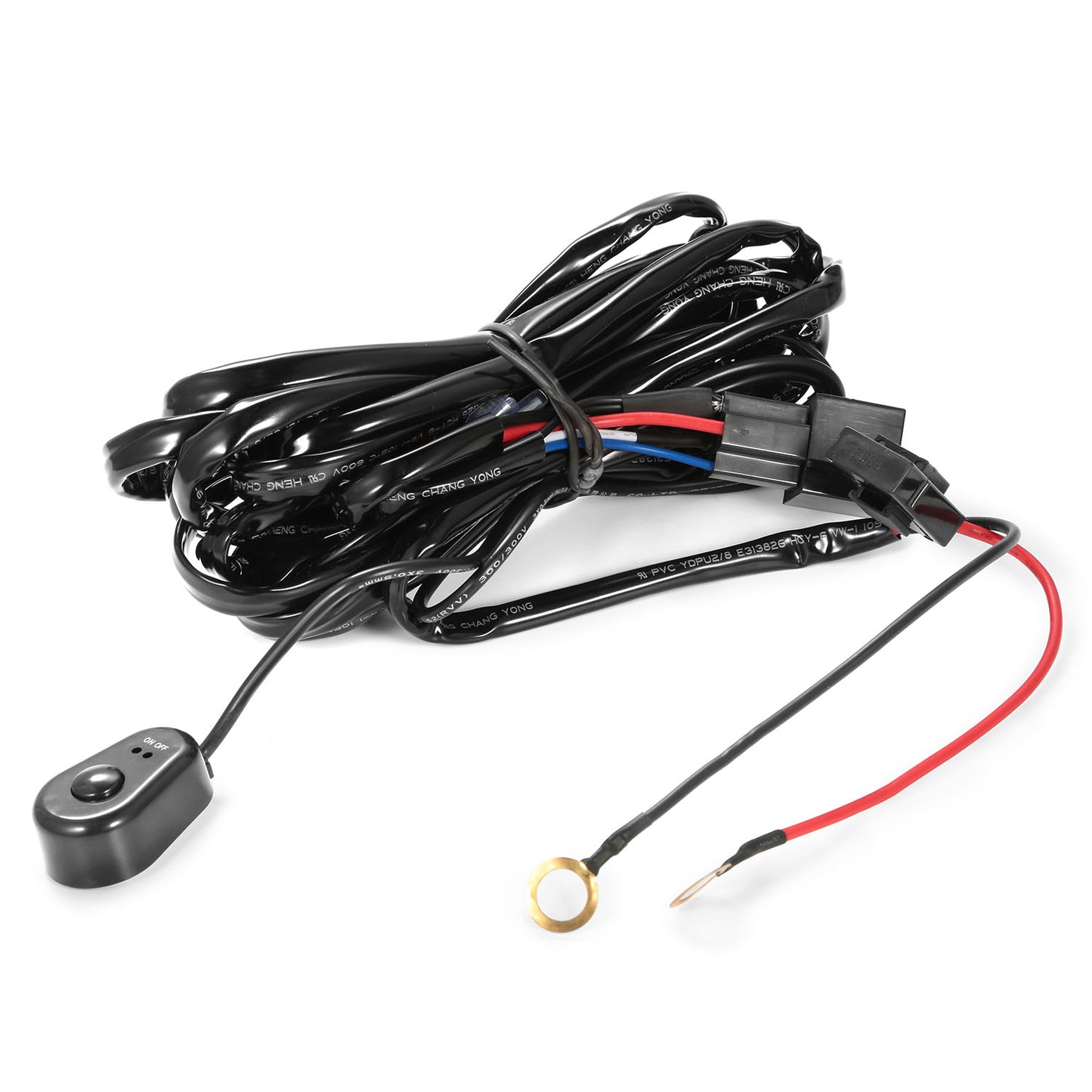 LED Light Bar Wiring Harness Kit 280W 12V 40A Power Relay Fuse