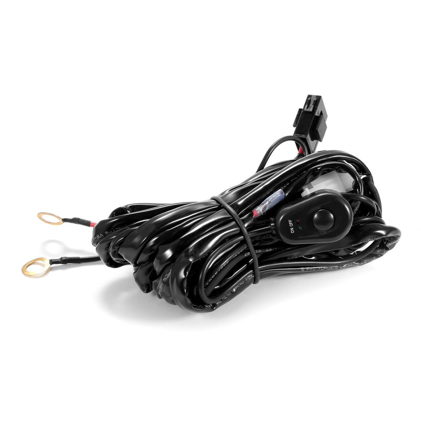 LED Light Bar Wiring Harness Kit 280W 12V 40A Power Relay Fuse