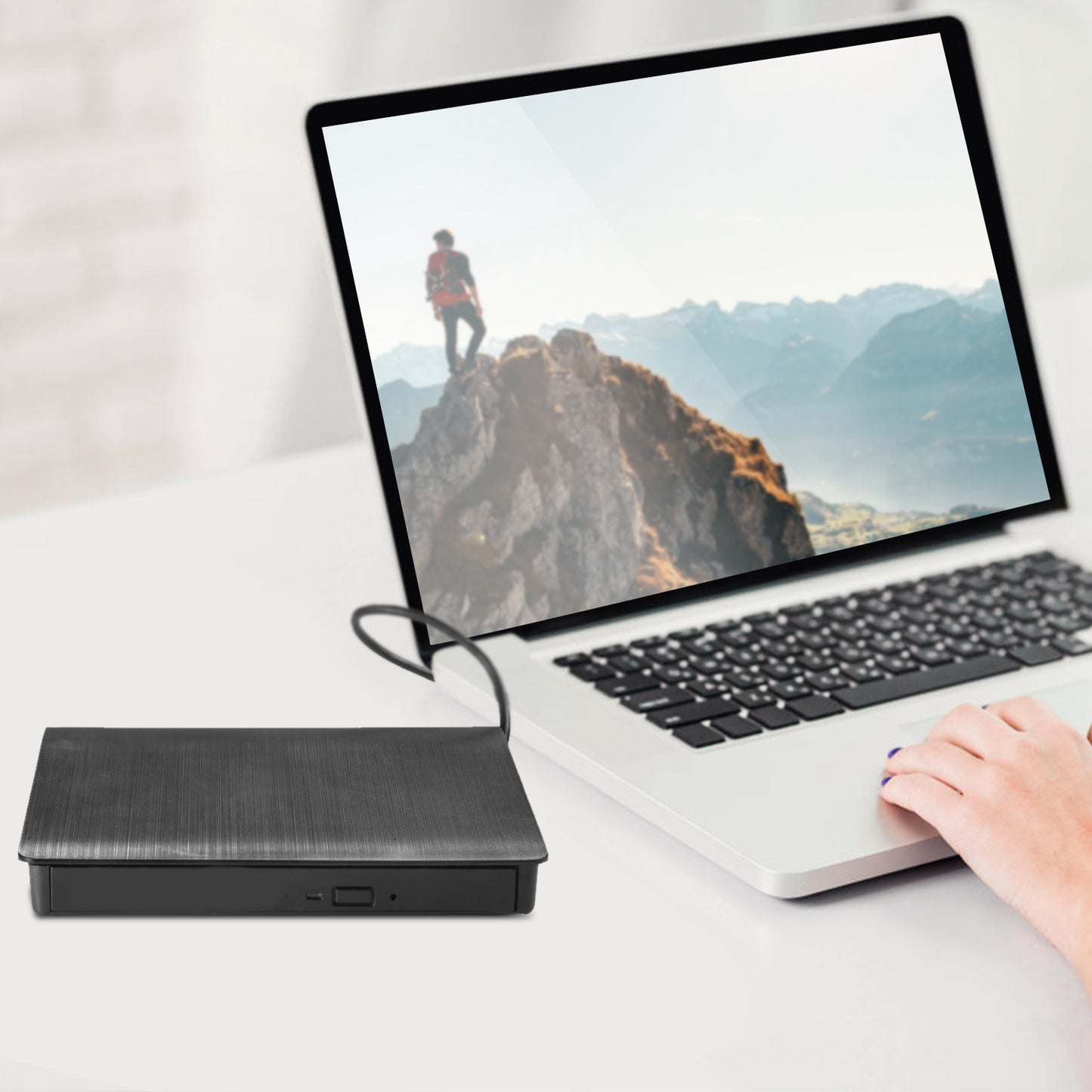 External CD DVD Drive USB 3.0 Slim DVD-RW Drive Superdrive Burner