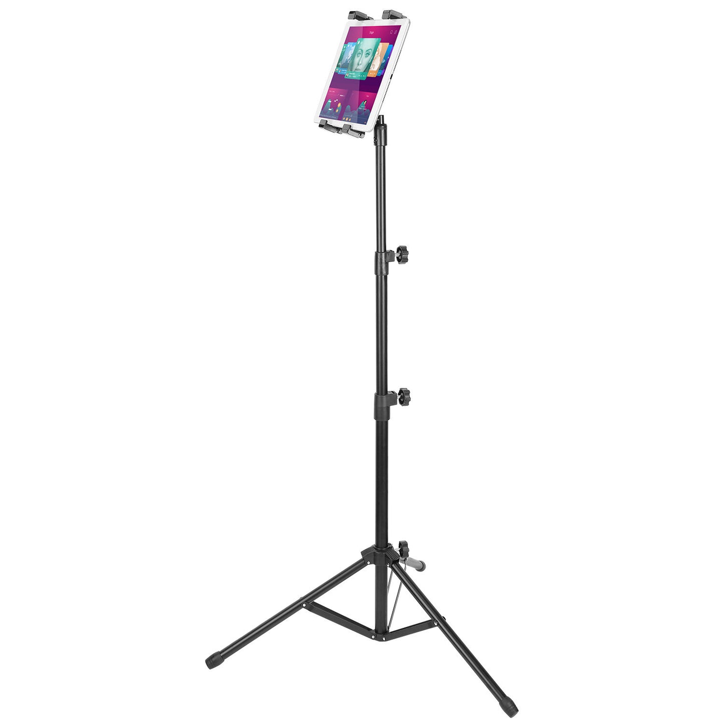 Tablet Mount 360 Degree Rotating Tablet Holder 59in Adjustable Tablet Tripod Stand